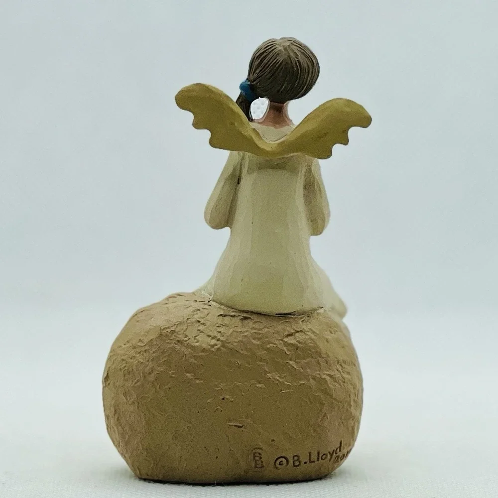 Blossom Bucket 2015‎ B. Lloyd Resin Angel 